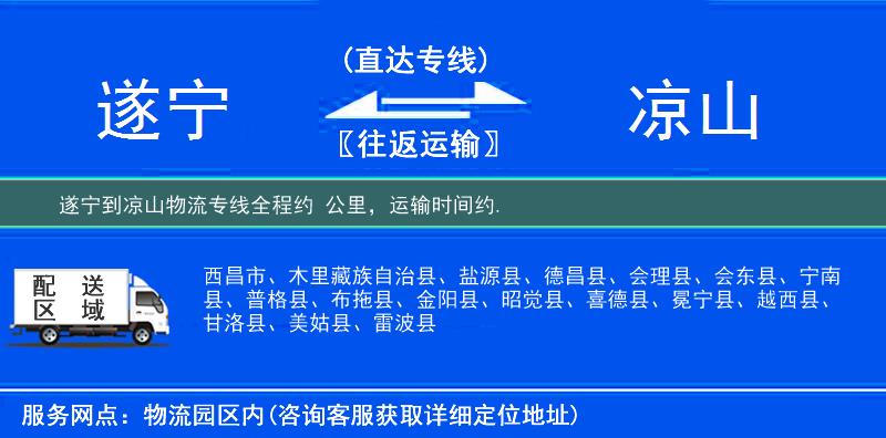 遂寧到物流專(zhuān)線