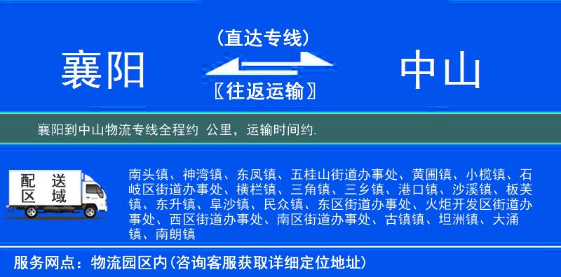 襄陽(yáng)到物流專(zhuān)線