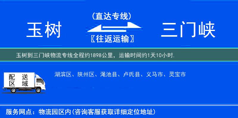 玉樹到物流專線